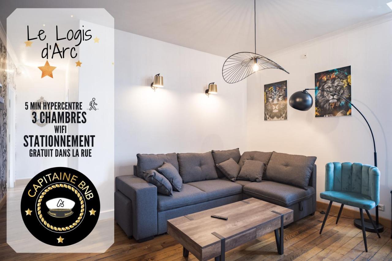 Le Logis De L'Arc - 5Min Hypercentre - Max 6 Personnes Apartment Troyes Exterior foto